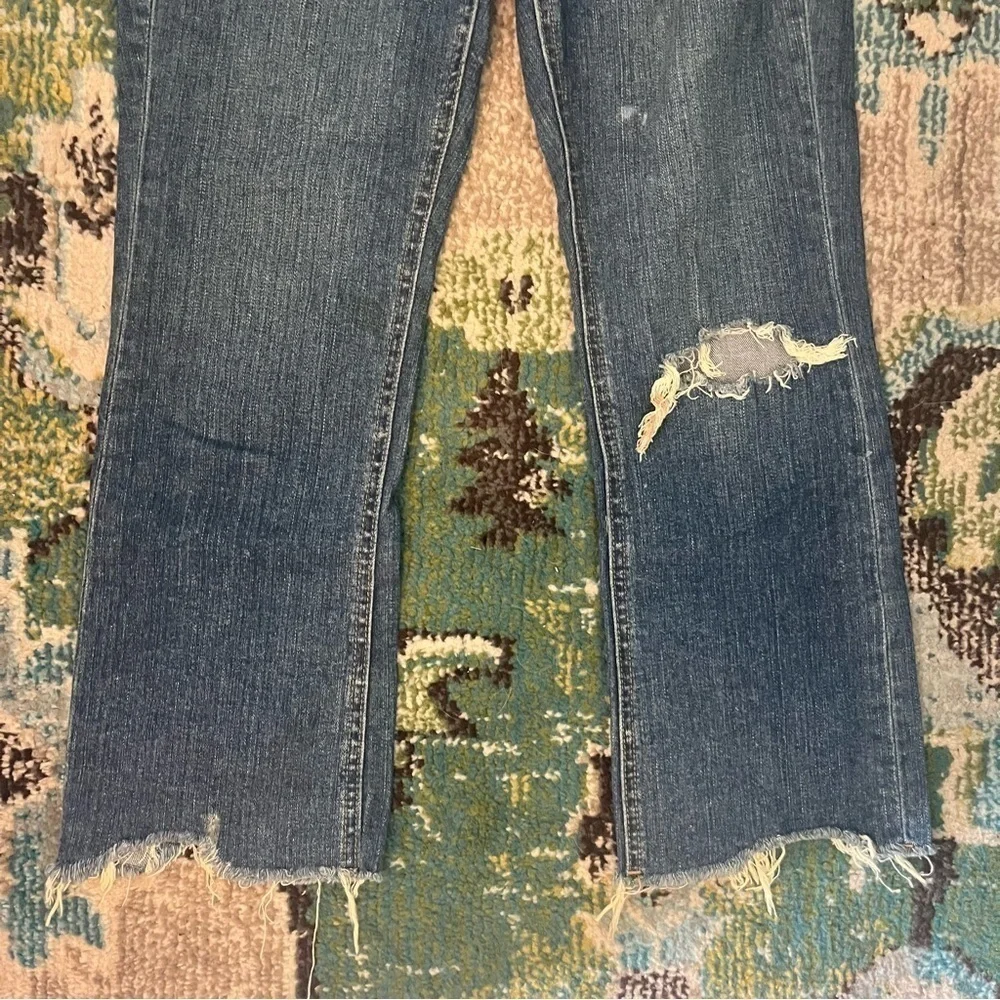 BDG Urban Outfitters High Rise Kick Flare Cropped Jeans Size 25